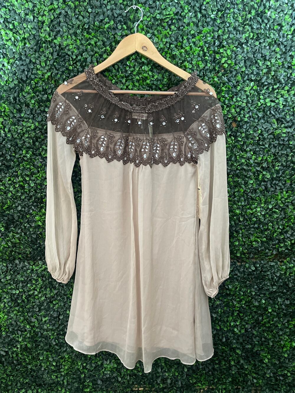 NWT Altar’d State, dark Tan Dress Women’s Size S